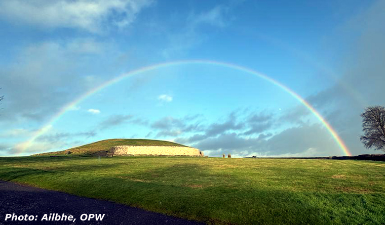 Newgrange Double Rainbow