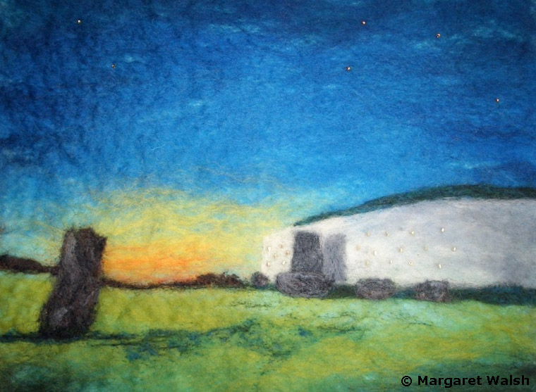 Newgrange at Sunset