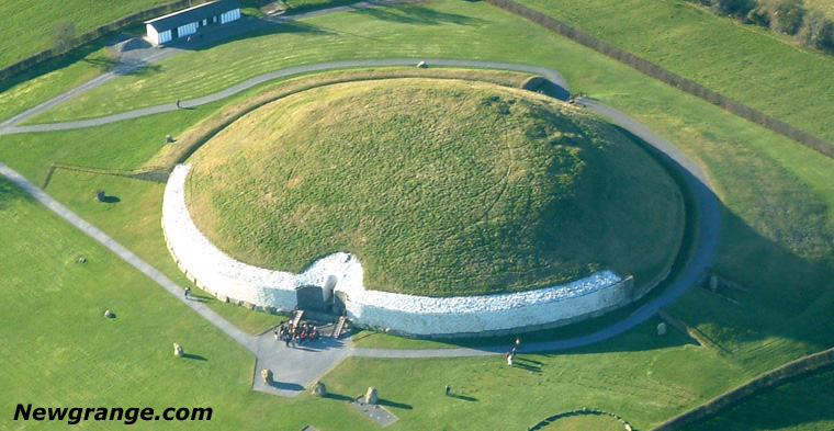 Newgrange Aerial View