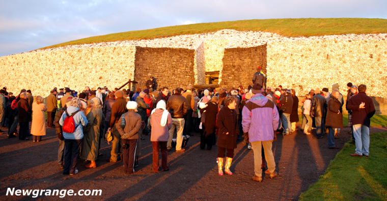 Winter Solstice Sunrise at Newgrange in the Boyne Valley