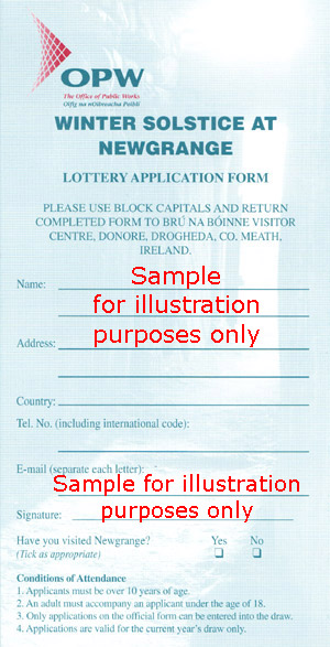Newgrange Lottery Application