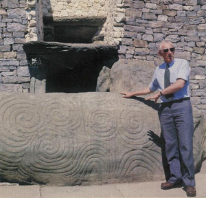 Professor Michael J O Kelly Excavated And Restored Newgrange