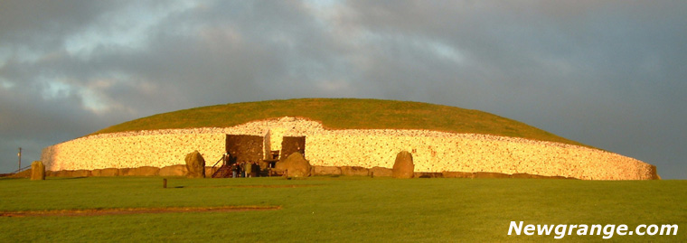 Newgrange Stone Age Passage Tomb Boyne Valley Ireland