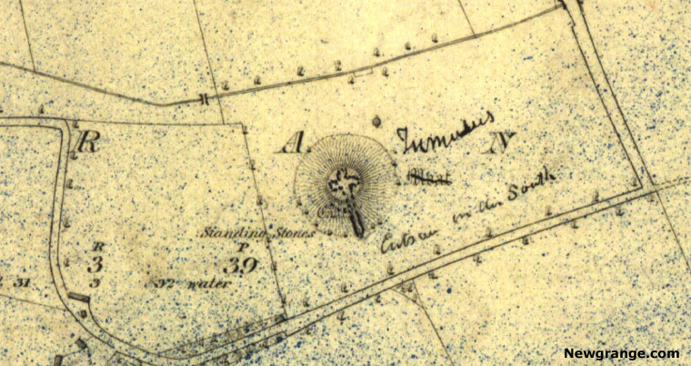 Newgrange map 1837